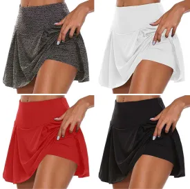 2022 Women Sports Tennis Dance Fitness Quick Drying Solid Female