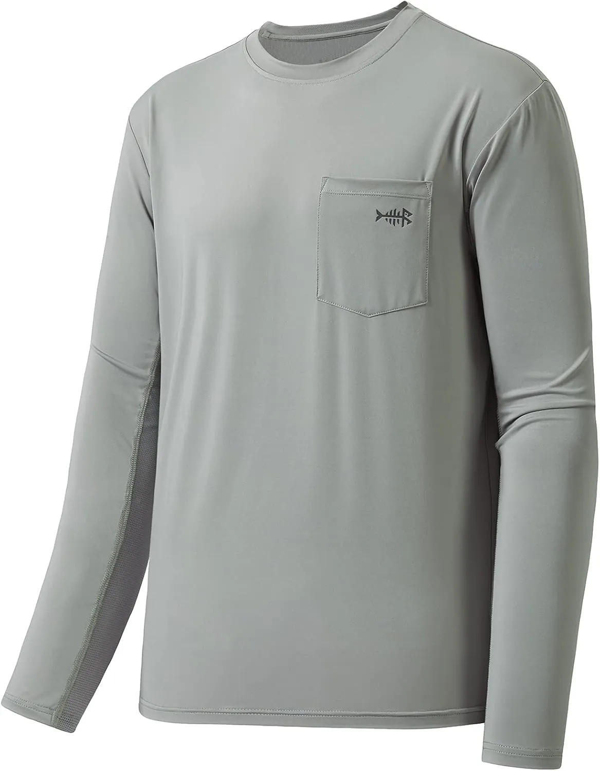BASSDASH Men??s UPF 50  Performance Long Sleeve T-Shirt UV Sun Protection Fishing Hiking Sports Shirts