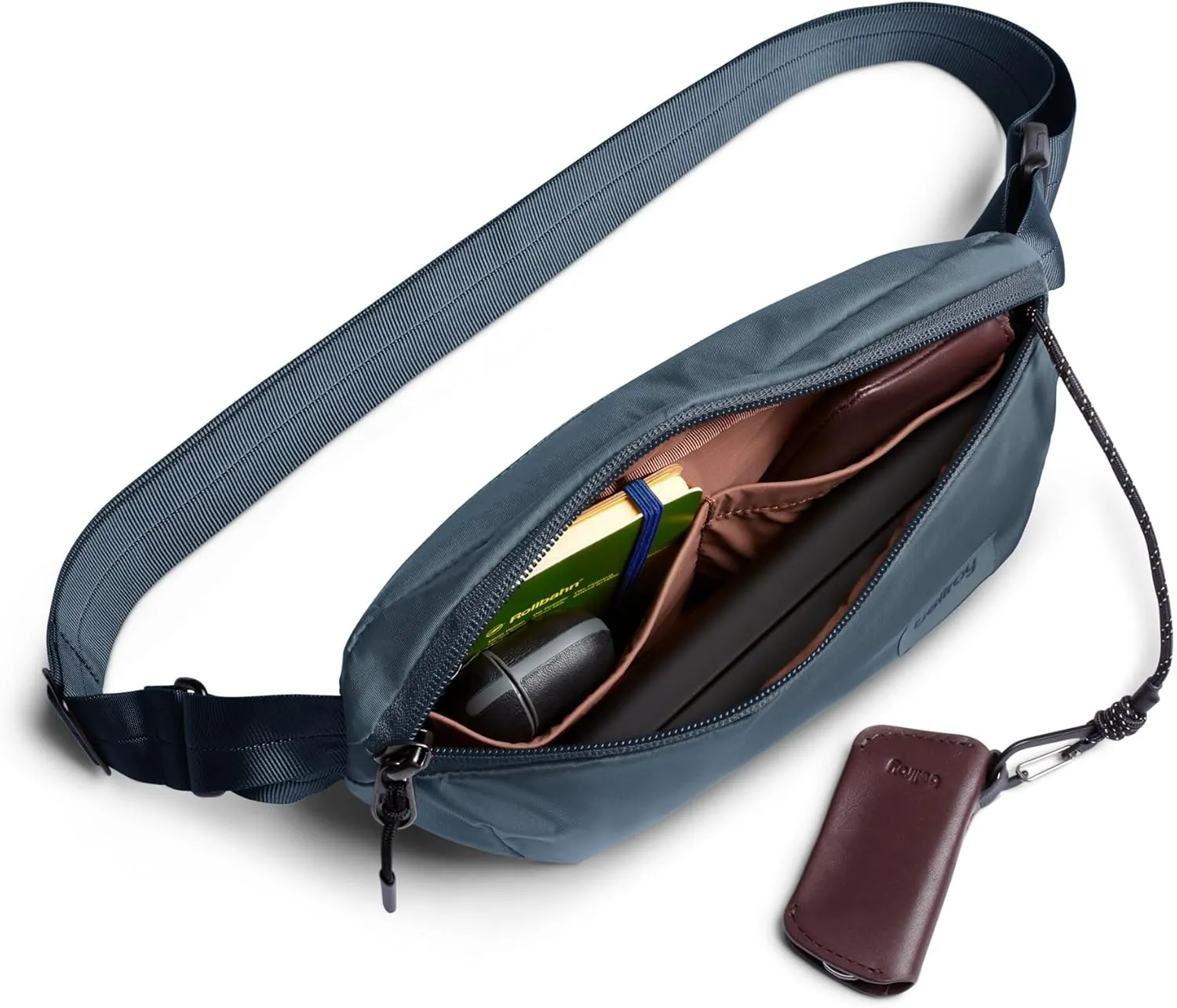 Bellroy Laneway Belt Bag (versatile crossbody sling bag, fanny pack) - BlueSteel
