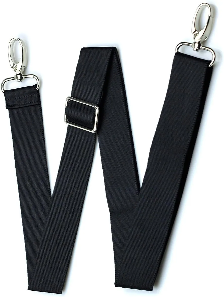 Black 58" Shoulder Bag Strap Replacement for Crossbody Duffle Messenger Bags Straps
