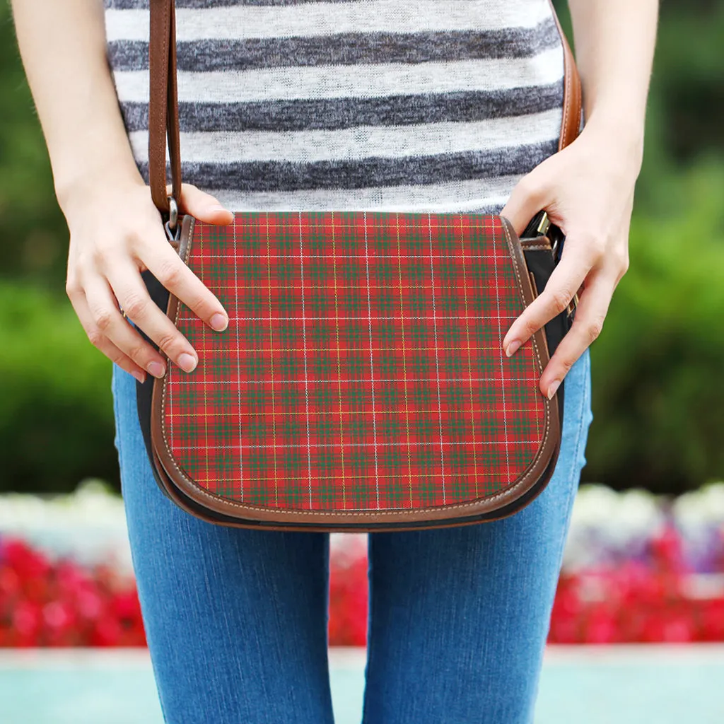 Bruce Tartan Saddle Bag