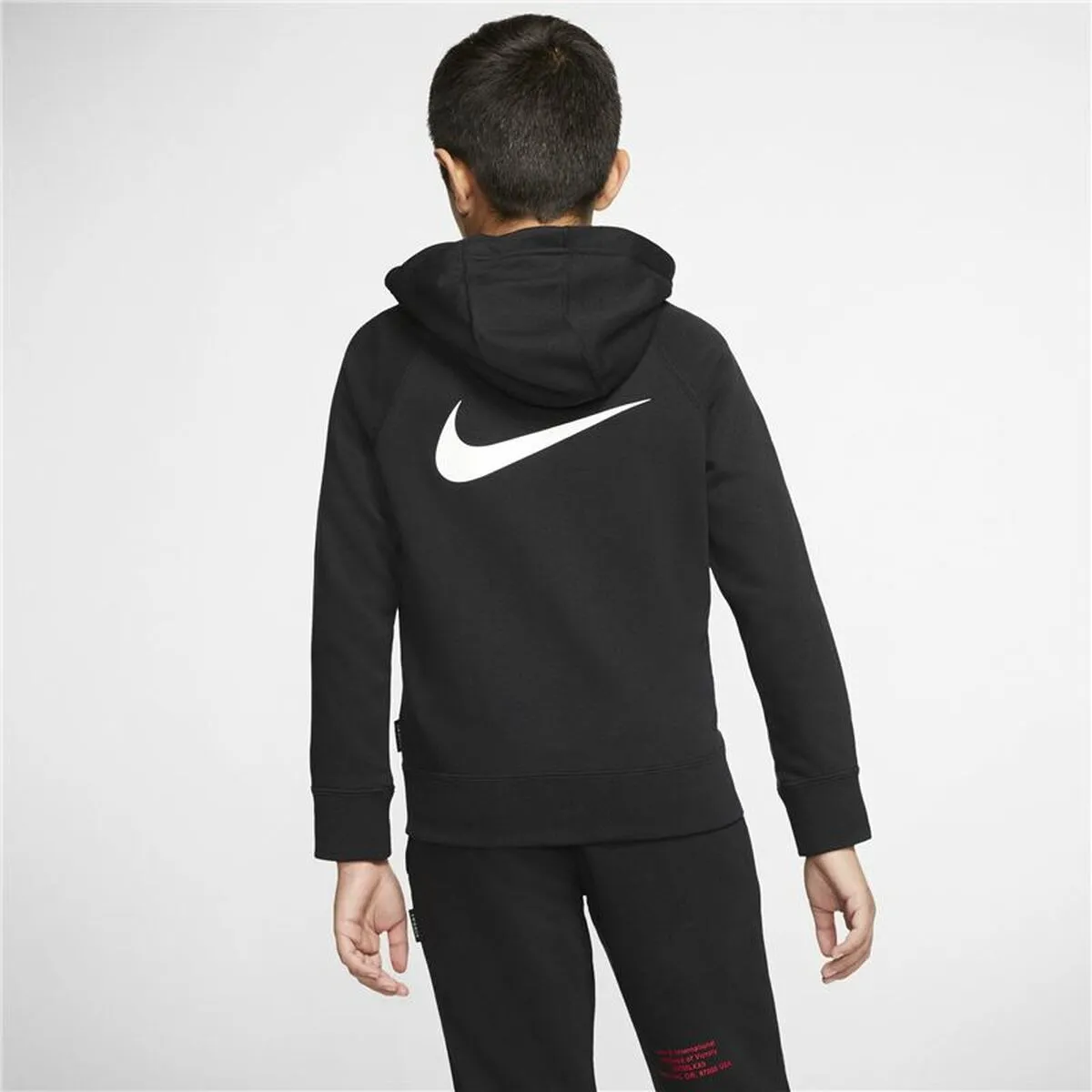Children'S Sports Jacket Nike Swoosh Black