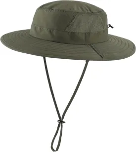 Connectyle Outdoor UPF50  Men's Sun Hat Foldable Wide Brim Bucket Hat for Fishing Hiking Gardening Breathable Safari Hat