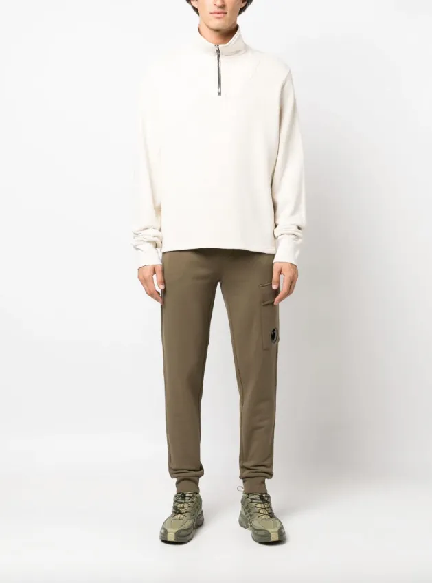 C.P. Company Diagonal Raised Fleece Sweatpants