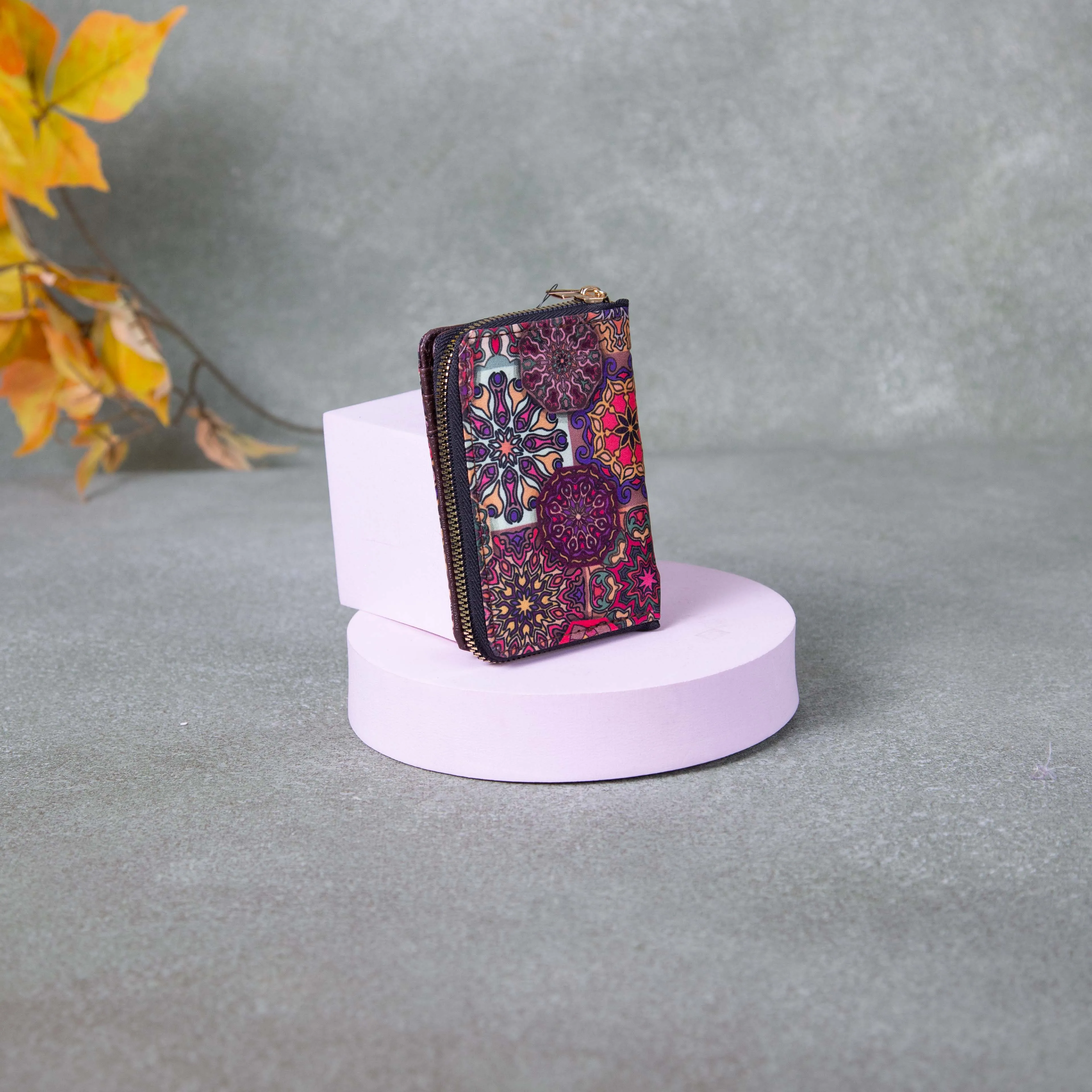 Handmade Wallets - Mini Purple Colour