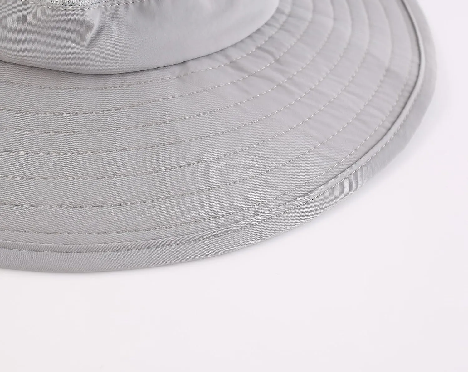 Home Prefer Outdoor UPF50  Mesh Sun Hat Wide Brim Fishing Hat with Neck Flap Sun Hat for Men Women