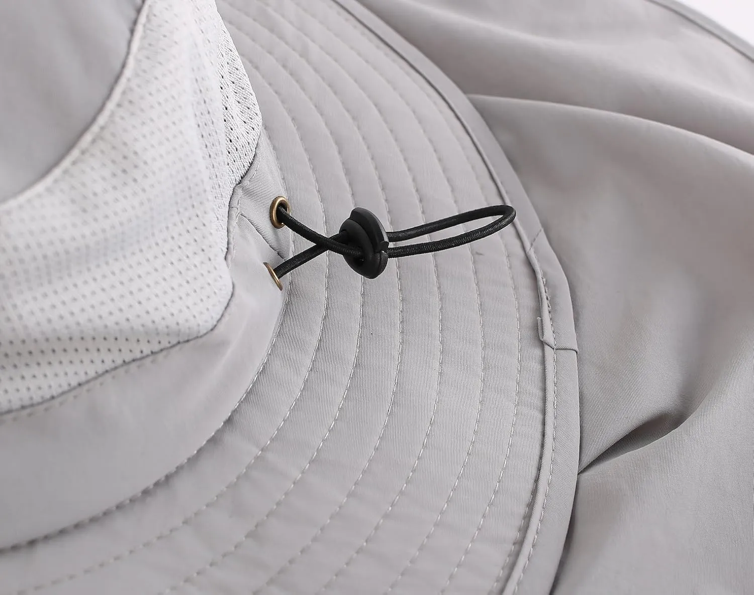 Home Prefer Outdoor UPF50  Mesh Sun Hat Wide Brim Fishing Hat with Neck Flap Sun Hat for Men Women