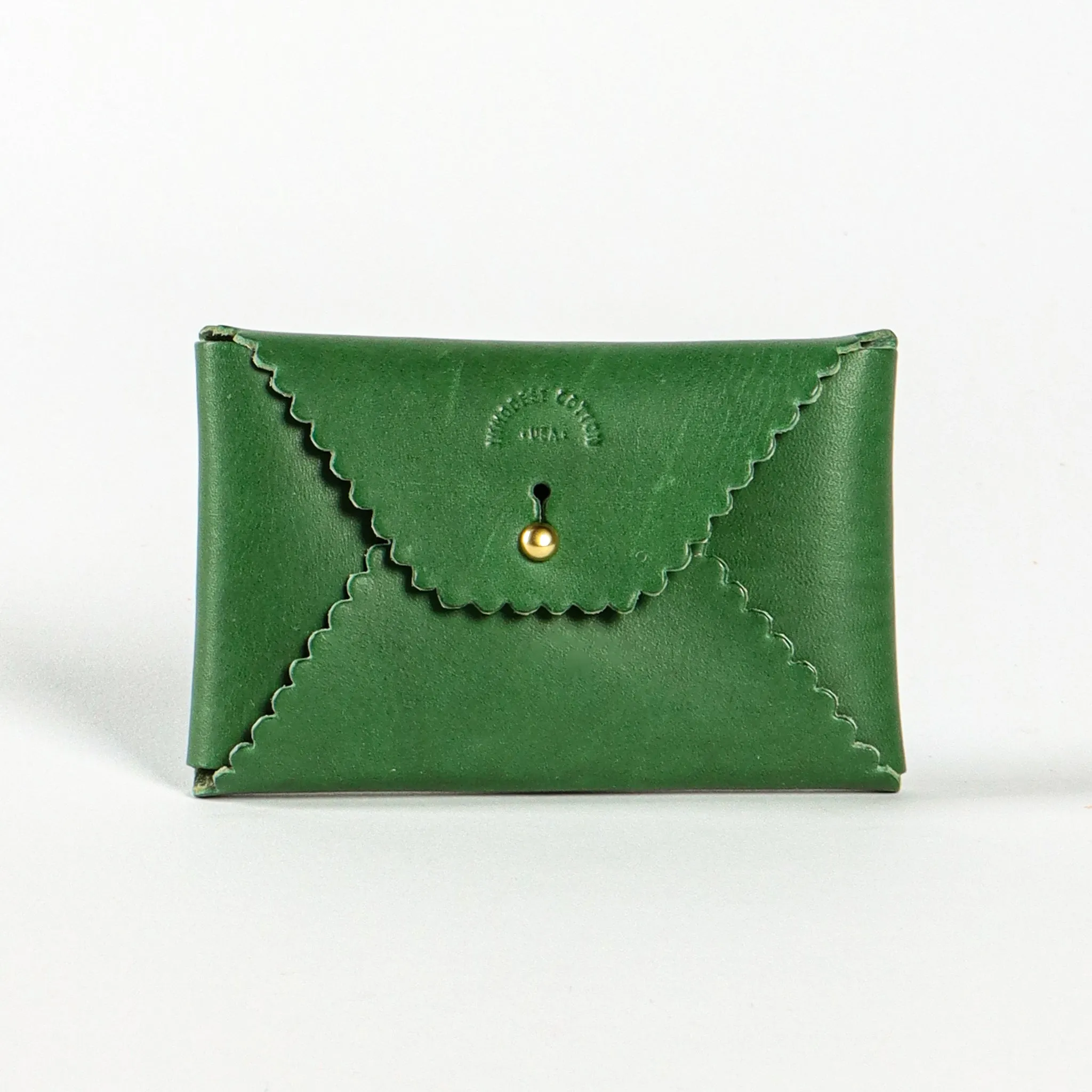 Scallop Wallet | Pine   Mint