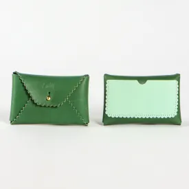 Scallop Wallet | Pine   Mint