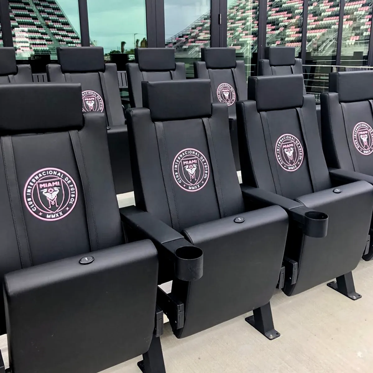 SuiteMax 3.5 VIP Seats with Georgia Tech Yellow Jackets Block GT Logo