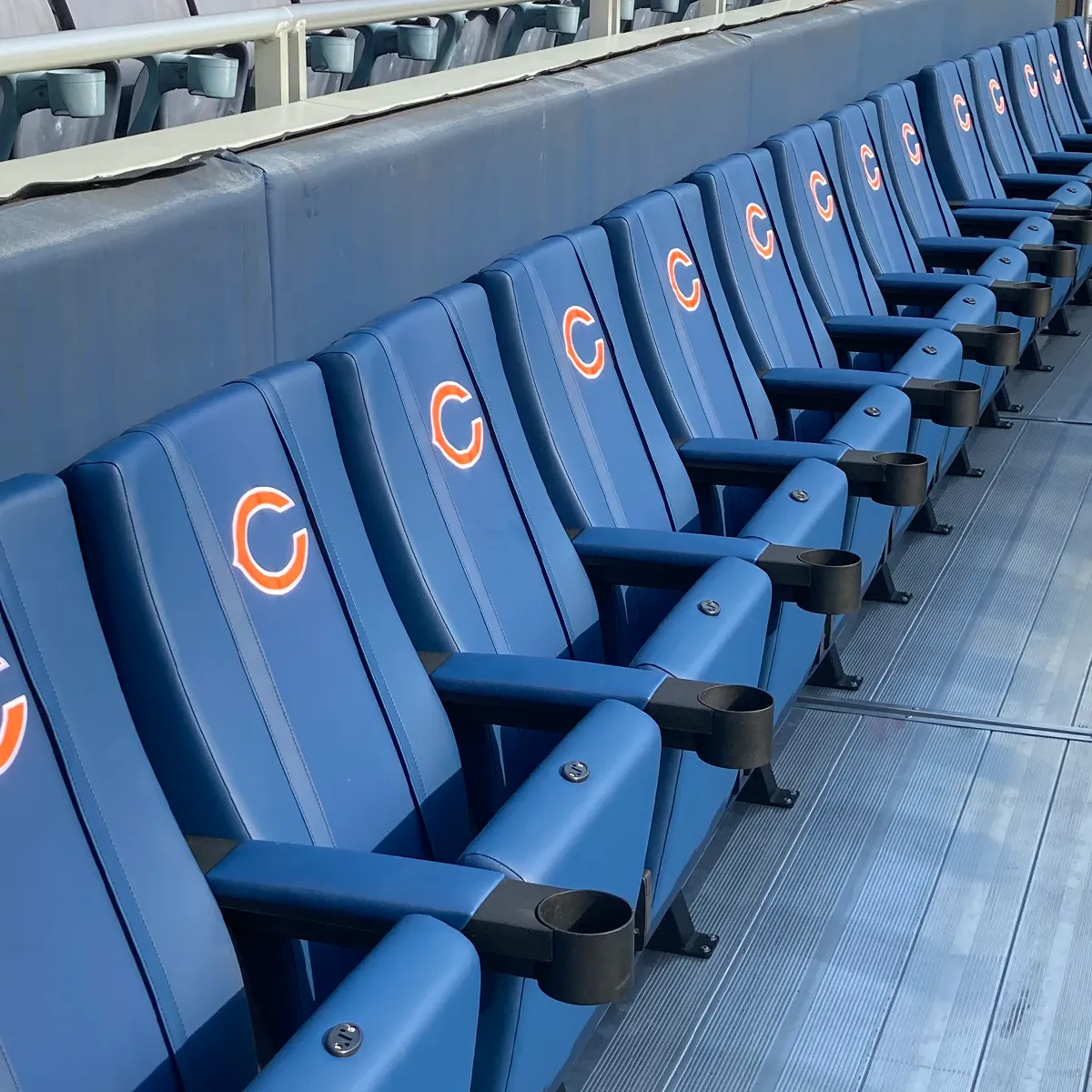 SuiteMax 3.5 VIP Seats with Georgia Tech Yellow Jackets Block GT Logo