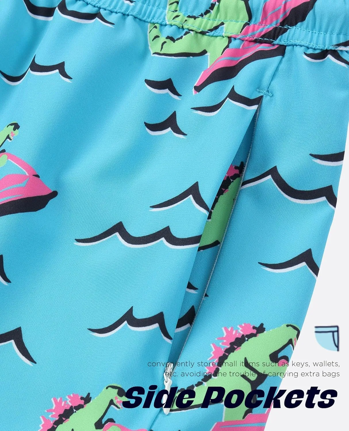 Swimming Trunks for Men Swim Shorts Quick Dry Compression Liners with Pockets Mens Swimsuits