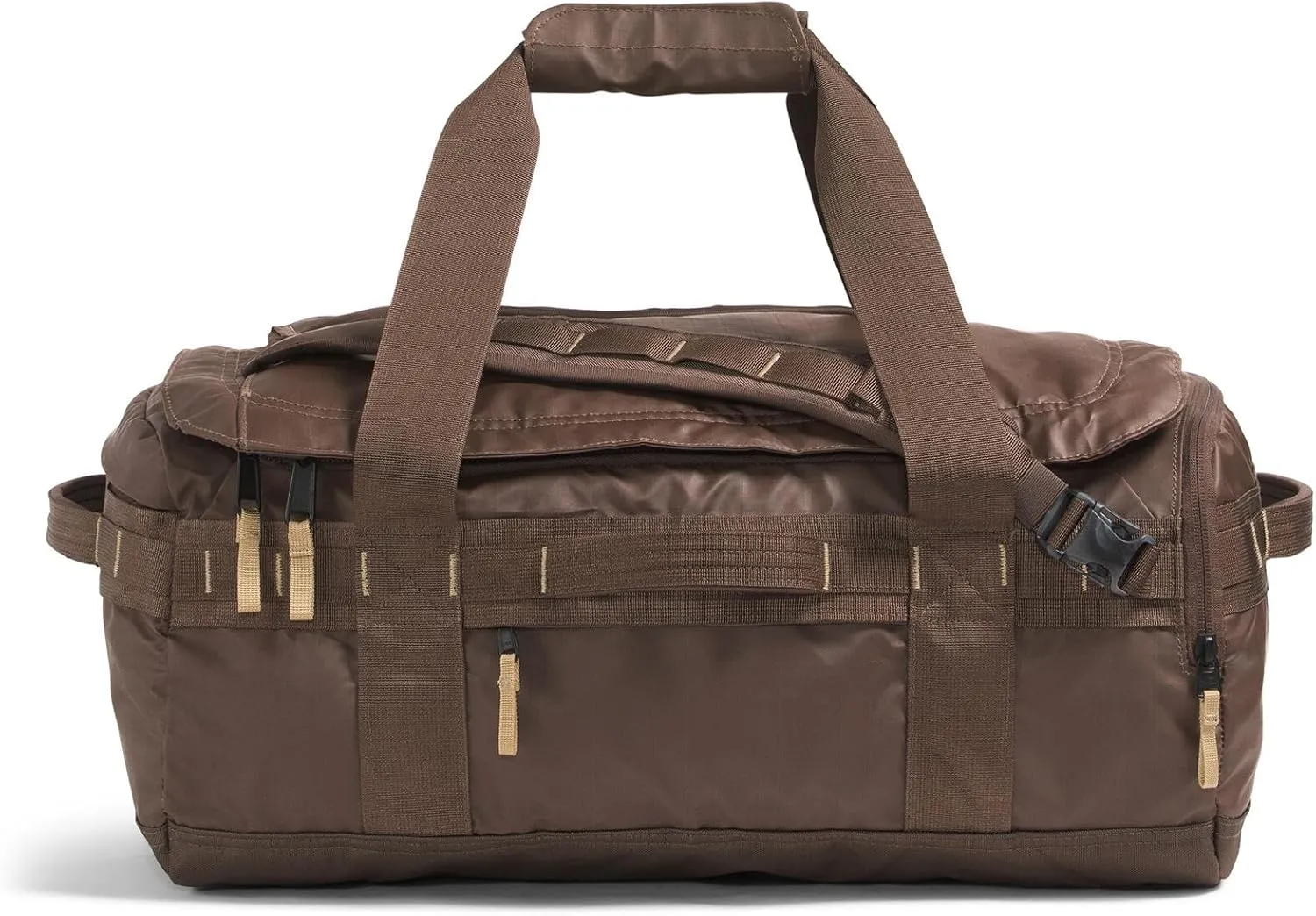 THE NORTH FACE Base Camp Voyager Duffel??42L - PFAS Free, Smokey Brown/Khaki Stone, One Size