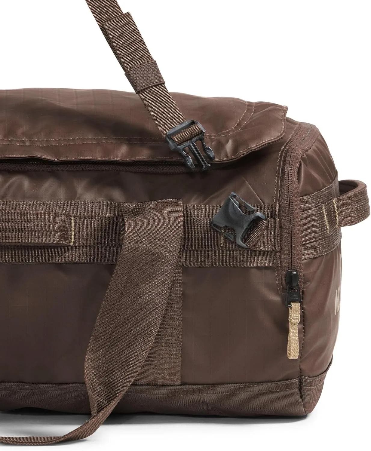THE NORTH FACE Base Camp Voyager Duffel??42L - PFAS Free, Smokey Brown/Khaki Stone, One Size
