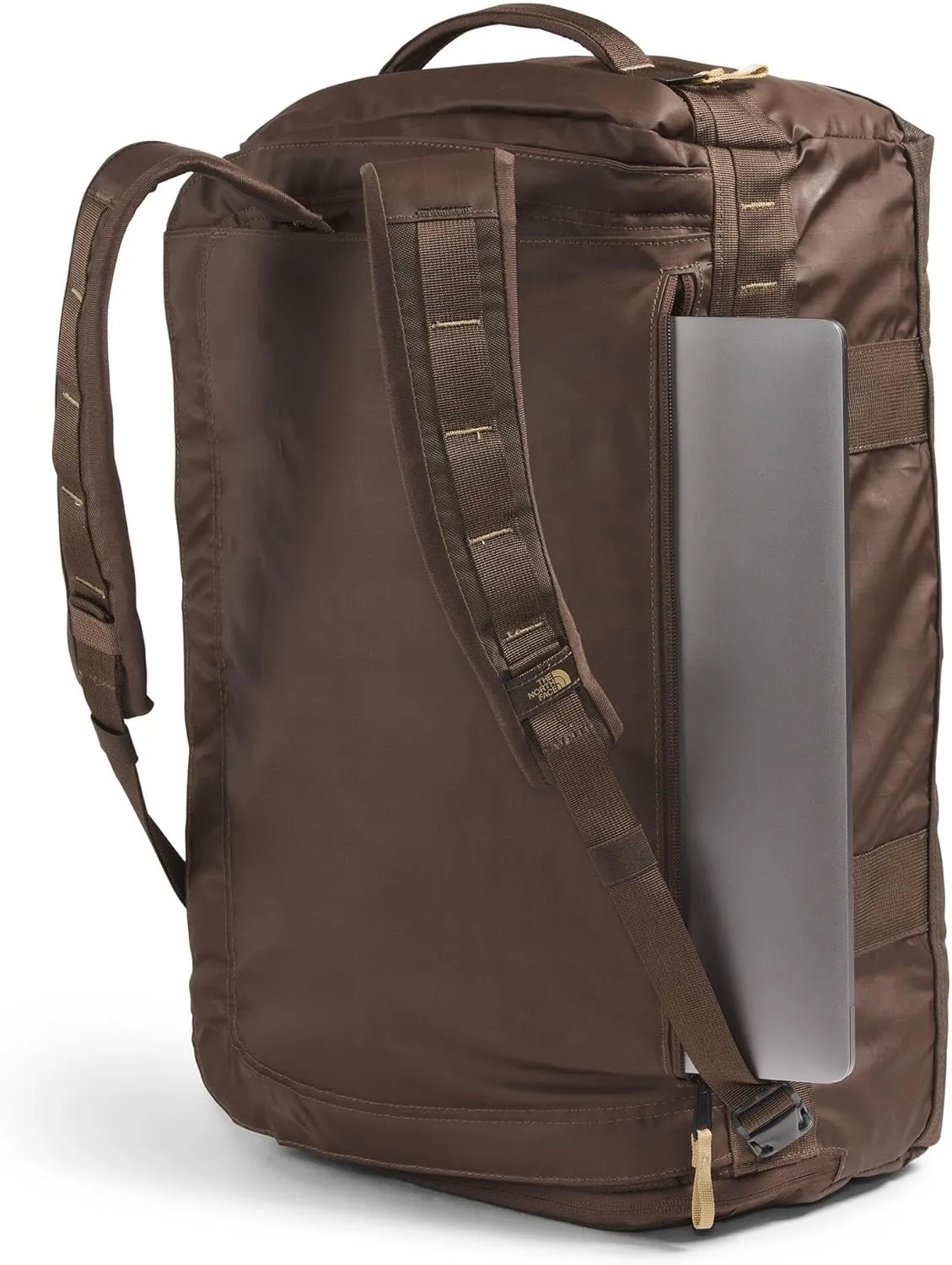 THE NORTH FACE Base Camp Voyager Duffel??42L - PFAS Free, Smokey Brown/Khaki Stone, One Size